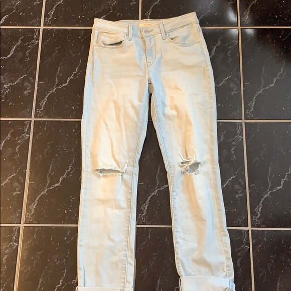 Levi Strauss & Co. ripped jeans, light blue - Picture 1 of 6